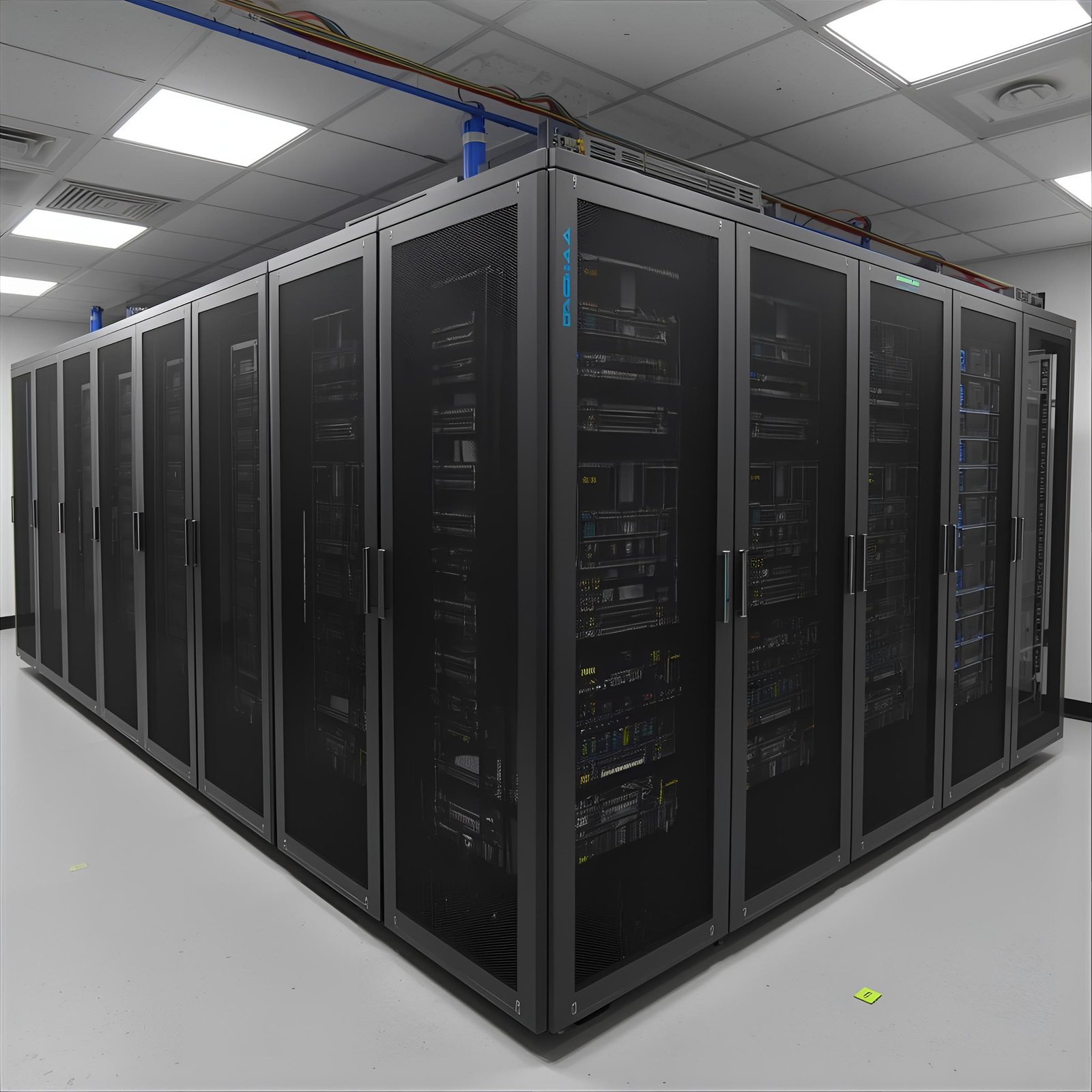 Data center HVAC and precision cooling systems ensuring server uptime and energy efficiency