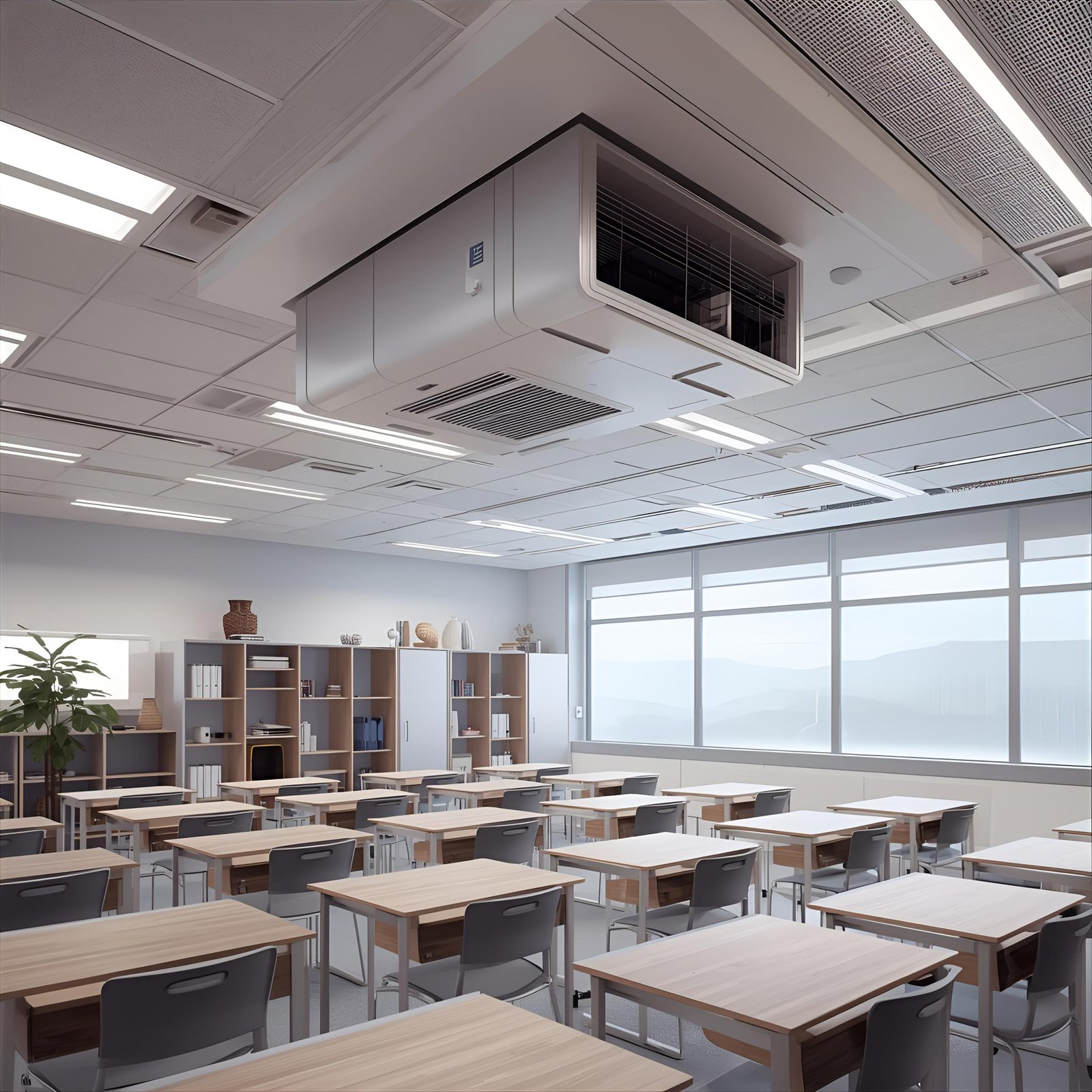 HVAC systems for schools, colleges, and universities creating healthy learning environments